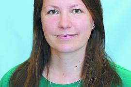 Портрет Юлии СЕРКОВОЙ, заведующей Никольским филиалом ЦРК "Тотьма" украшает районную Доску почёта.