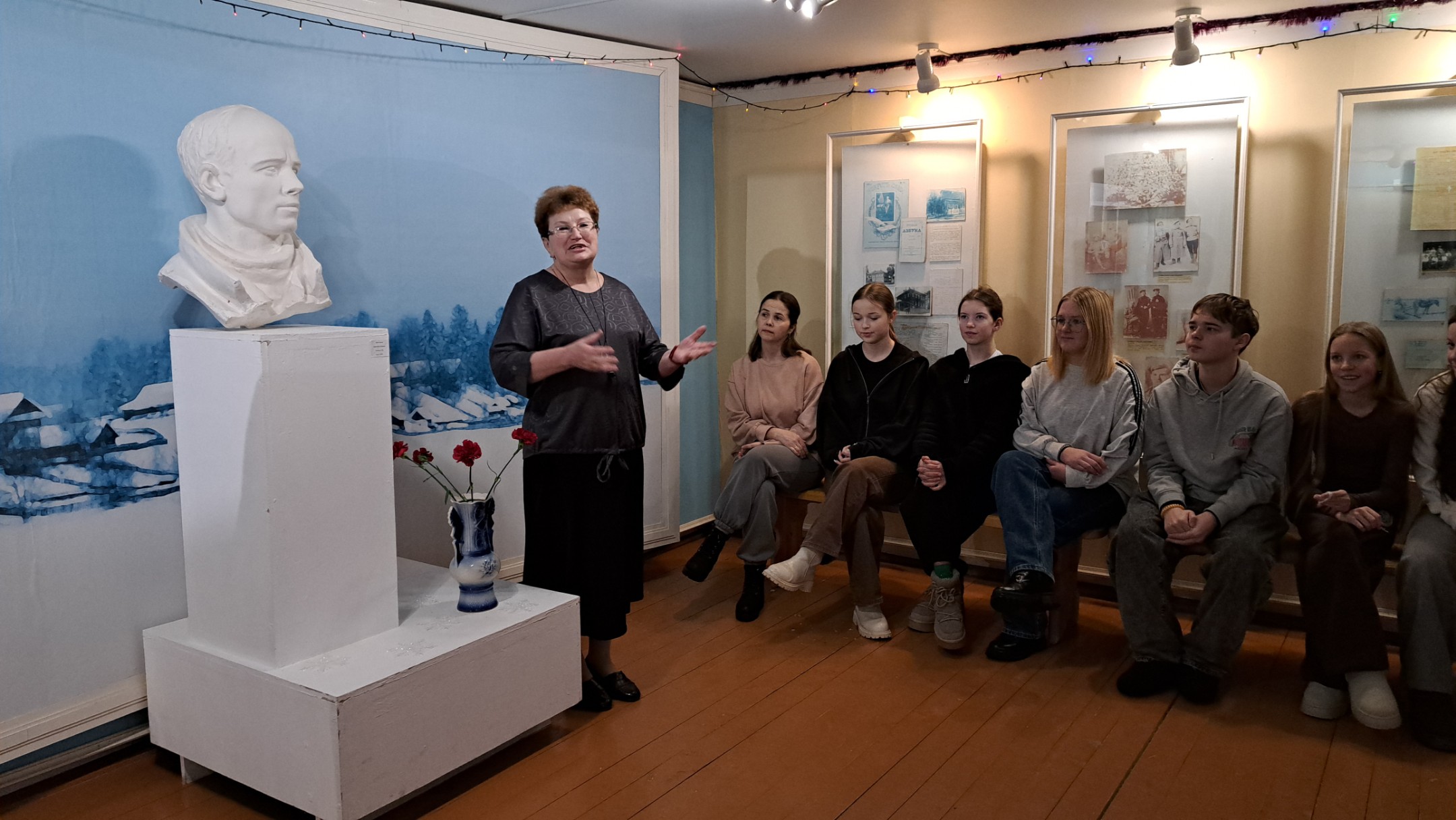 Музей Рубцова в с. Никольском.