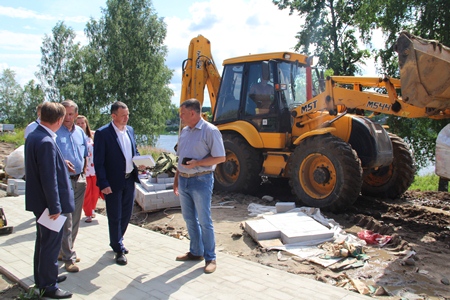 Реновация набережной Кускова