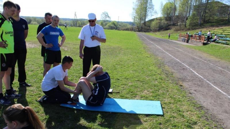 Сдача норм ГТО сотрудниками полиции