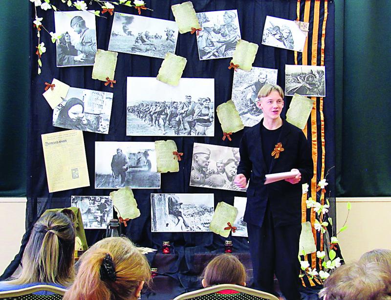 Патриотическая акция состоялась в Никольском Доме культуры.