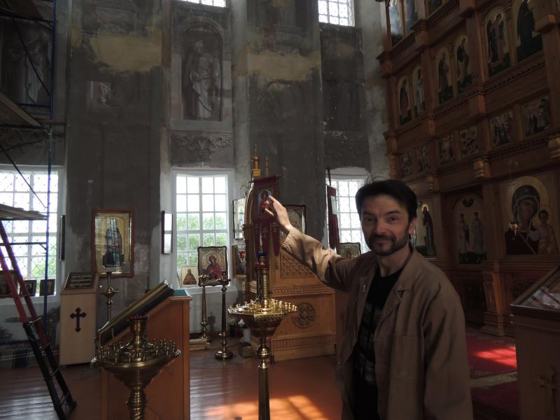 Храм Рождества Христова продолжают восстанавливать благодаря поддержке Фонда президентских грантов