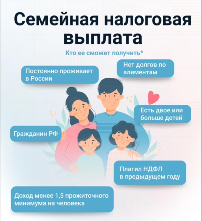 С 1 июня в России действует новая мера поддержки работающих родителей двух и более детей – возможность вернуть часть уплаченного налога на доходы физических лиц (НДФЛ).