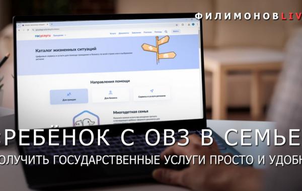 Более 300 вологодских семей, имеющих детей с ограничениями здоровья, воспользовались цифровым помощником на госуслугах.