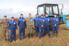 Состоялся очередной районный конкурс пахарей