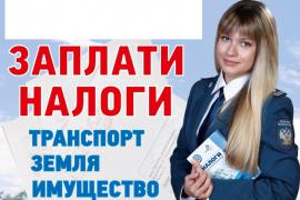 ЗАПЛАТИ НАЛОГИ ВОВРЕМЯ!