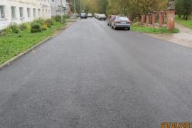 Ремонт улиц города Тотьма завершается