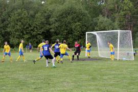 Футбольный матч кубка области в Тотьме