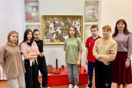 В Тотемском краеведческом музее открылась выставка «Художники и война»