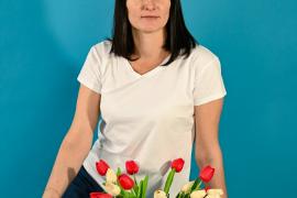 Победитель конкурса "Движения Первых" - "Гуру физкультуры" - педагог Тотемского политехнического колледжа Ольга ЛЫСАНОВА.