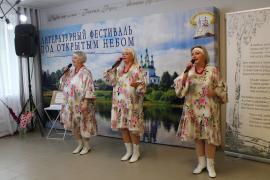 Площадка книжного царства открыла двери и перед местными поэтами, писателями, музыкантами, художниками. В творческом союзе они объединились на литературном фестивале «Город старинный над Сухоной-рекой…».