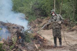 Пожароопасный сезон начнётся в регионе с 6 апреля.