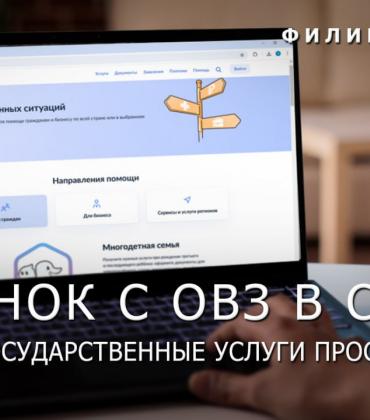 Более 300 вологодских семей, имеющих детей с ограничениями здоровья, воспользовались цифровым помощником на госуслугах.